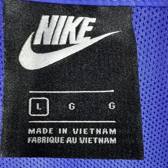 Nike Heritage Womens L Sportswear Woven Jacket 1/4 Zip Windbreaker Activewear - Picture 13 of 15